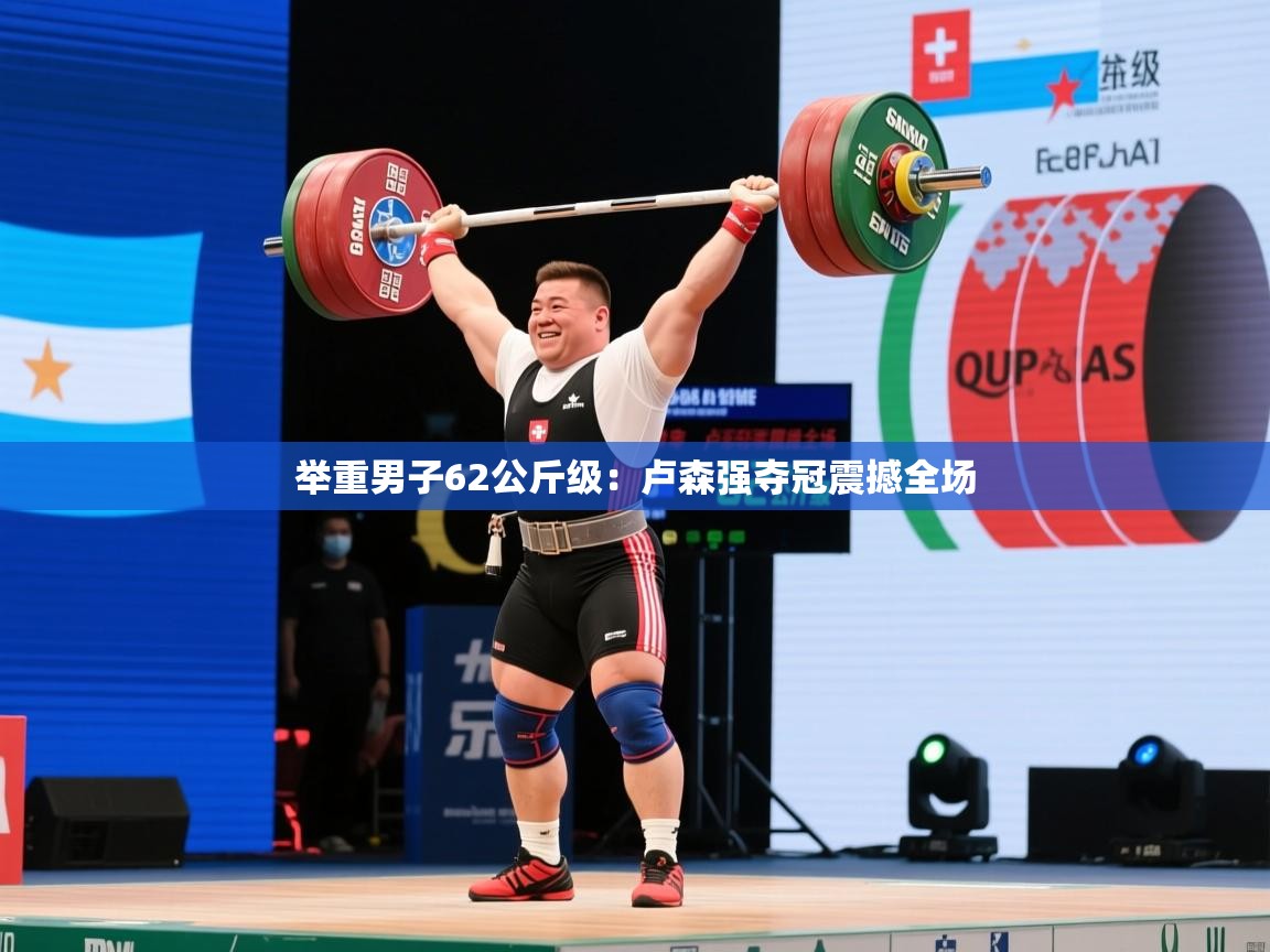 举重男子62公斤级：卢森强夺冠震撼全场